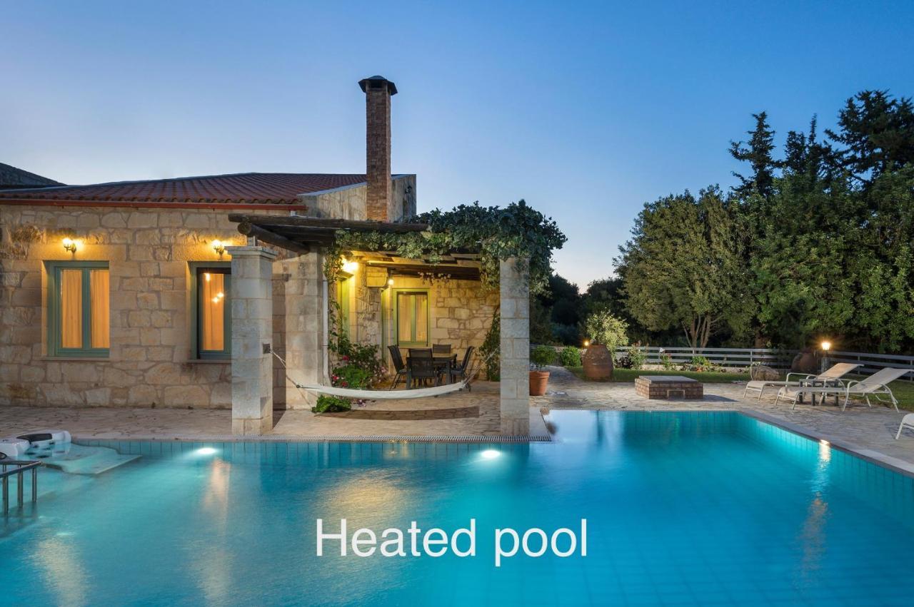 Boutique Villa Petra Amanda Heated Pool Optional Fílippos Buitenkant foto